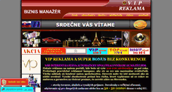 Desktop Screenshot of naj.vipreklama.sk