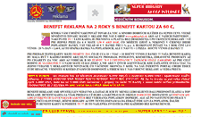 Desktop Screenshot of benefit.vipreklama.sk